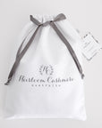 Cashmere Plain Knit Baby Blanket - Indigo - Heirloom Cashmere Australia